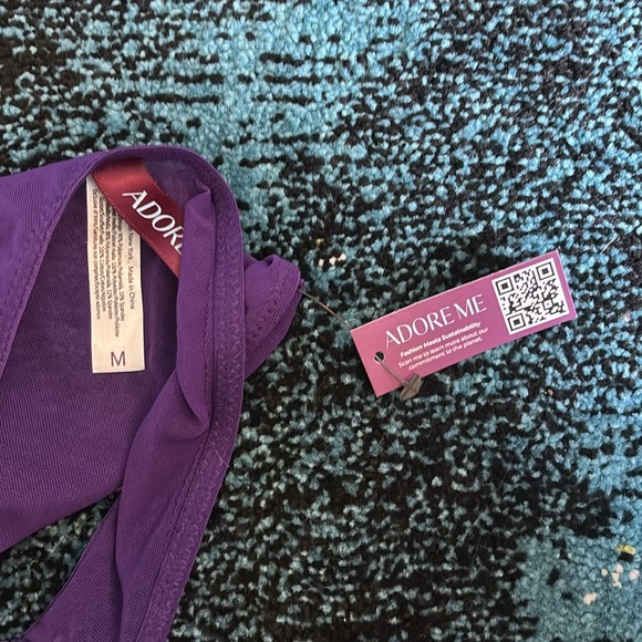 Adore Me purple bra and underwear set - Picture 3 of 3